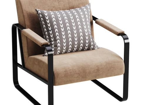 Armchair Sheffilton 3D Model