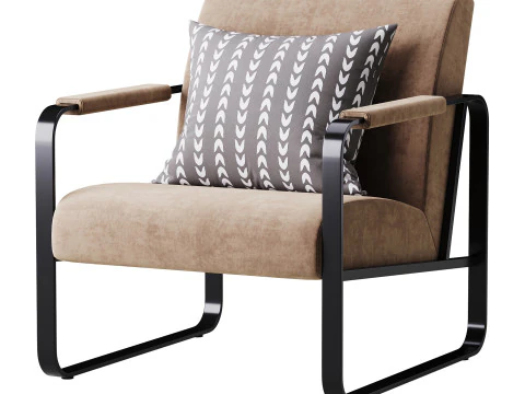 Armchair Sheffilton 3D Model