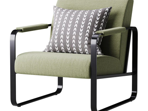 Armchair Sheffilton 3D Model