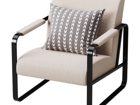 Armchair Sheffilton 3D Model