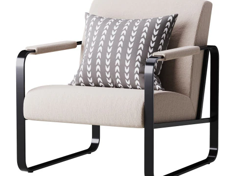 Armchair Sheffilton 3D Model