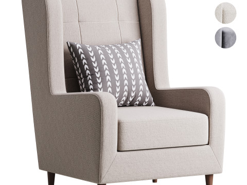Baker chair 3D-Modell