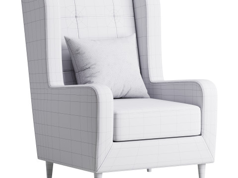 Baker chair 3D मॉडल