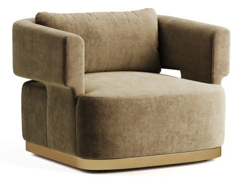 Bellamy Swivel Chair 3D Модель