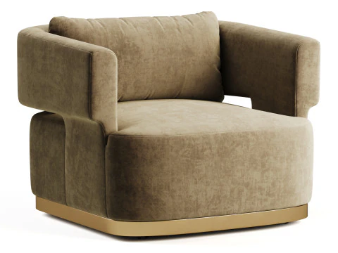 Bellamy Swivel Chair 3D Model
