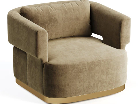 Bellamy Swivel Chair 3D Model
