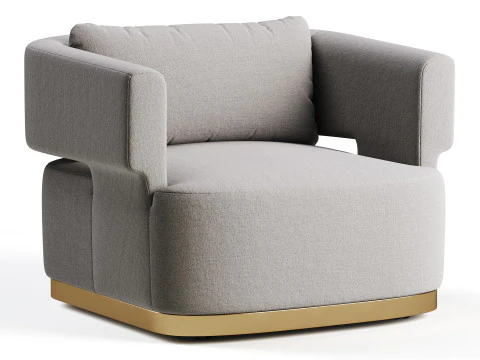 Bellamy Swivel Chair 3D Model