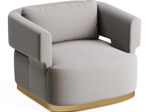 Bellamy Swivel Chair 3D Model