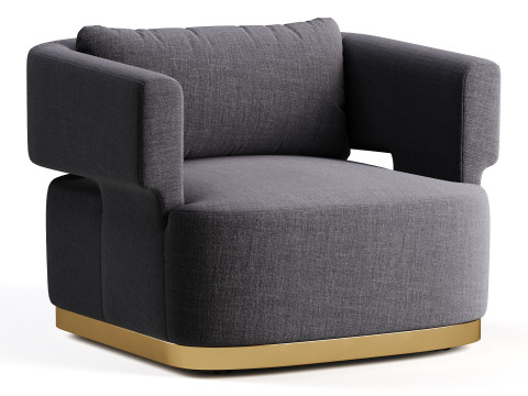 Bellamy Swivel Chair 3D Модель