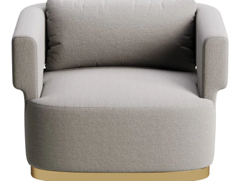 Bellamy Swivel Chair 3D Model