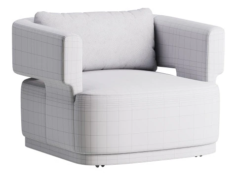 Bellamy Swivel Chair 3D Model