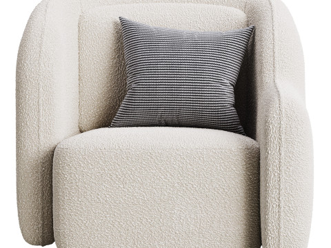 Chair Barrier Right 3D Model