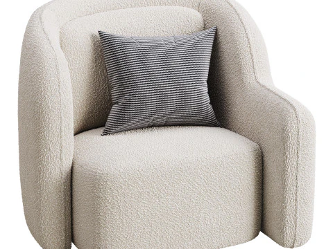 Chair Barrier Right 3D Model