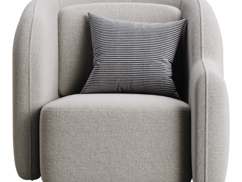 Chair Barrier Right 3D Model