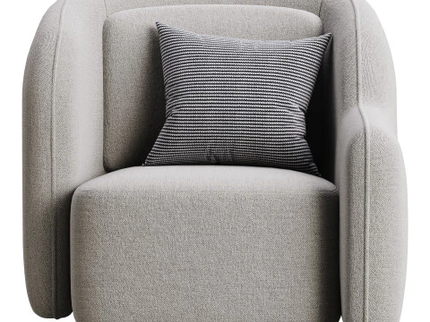 Chair Barrier Right 3D Model