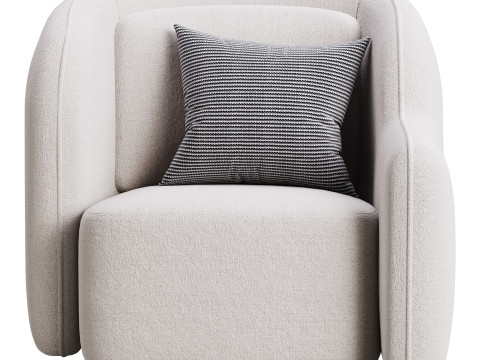 Chair Barrier Right 3D Model