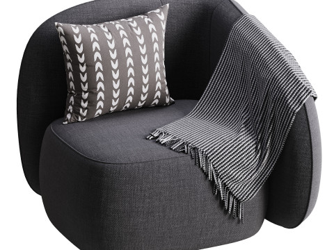 Chair San Marino Right 3D 모델