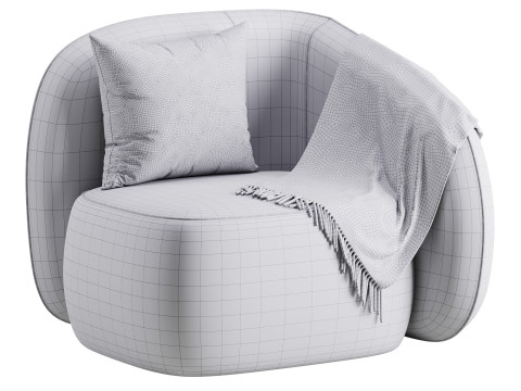 Chair San Marino Right 3D 모델