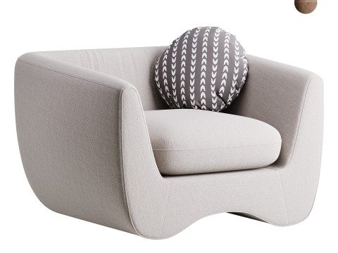 Flex Armchair 3D मॉडल
