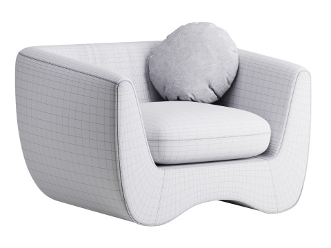 Flex Armchair Model 3D