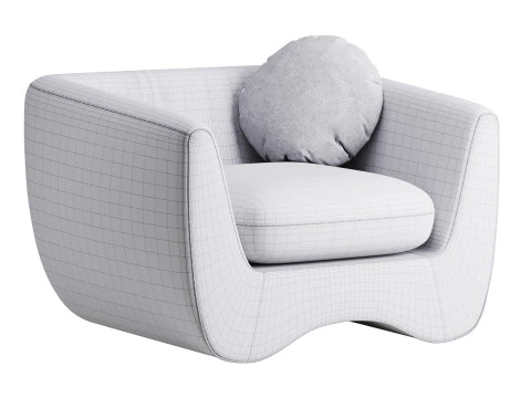 Flex Armchair 3D Model