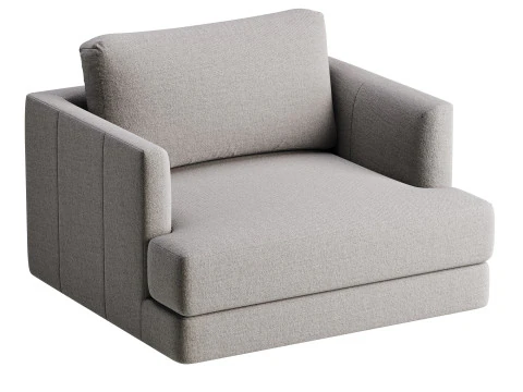 Sedia Haven in Pelle da una Piazza e Mezza Modello 3D