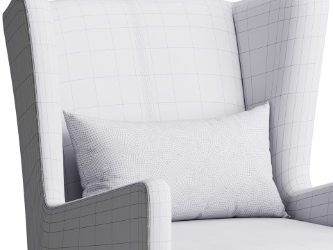 Hoff Ludwig Armchair 3D Model