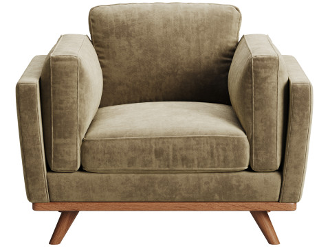 Kerrigan Armchair Modèle 3D