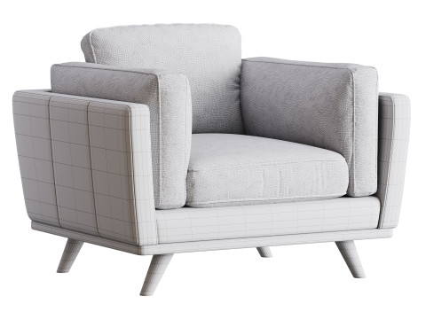 Kerrigan Armchair Modèle 3D