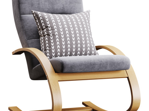 Krosbi Rocking Chair 3Dモデル
