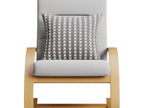 Krosbi Rocking Chair 3Dモデル