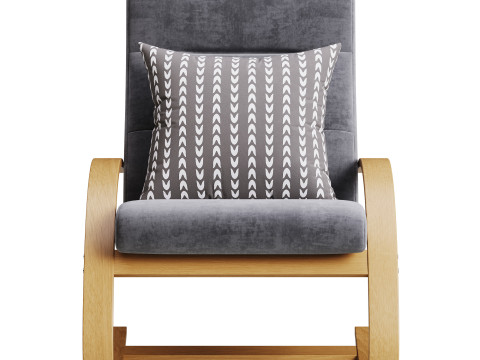 Krosbi Rocking Chair 3Dモデル