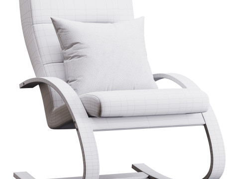Krosbi Rocking Chair 3Dモデル