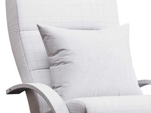 Krosbi Rocking Chair 3Dモデル