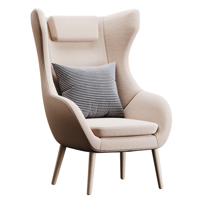 Kurt Sky Chair 3D Модель .c4d .max .obj .3ds .fbx .stl .blend