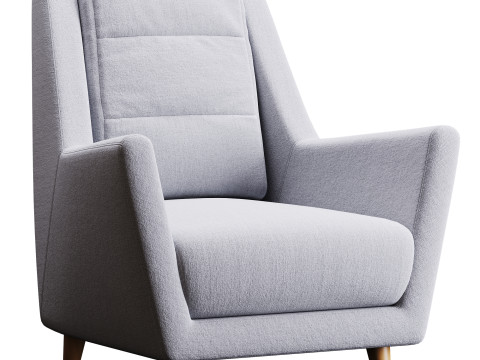 Kventin Armchair 3D-Modell