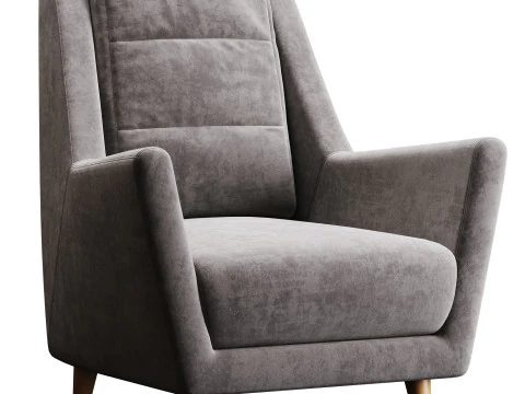 Kventin Armchair 3D Model