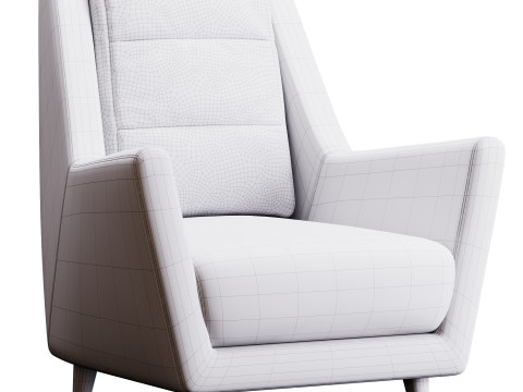 Kventin Armchair 3D-Modell