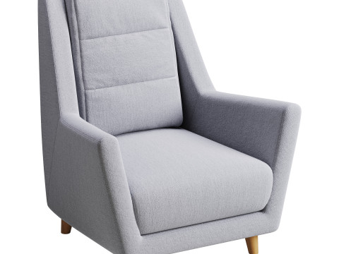 Kventin Armchair 3D-Modell