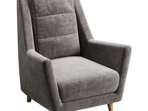 Kventin Armchair 3D-Modell