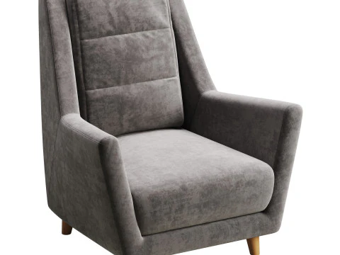 Kventin Armchair 3D Model
