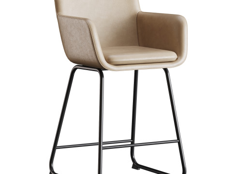 Lawrence Counter Stool 3D मॉडल