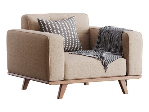 Lloyd Armchair 3D Model