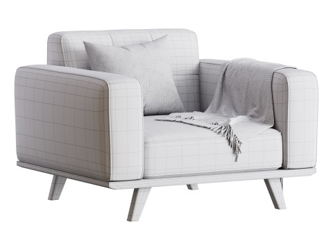 Lloyd Armchair Modèle 3D
