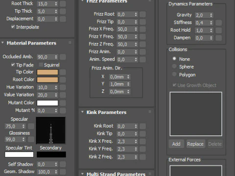 Margo-Vorsitzender 3D Modell