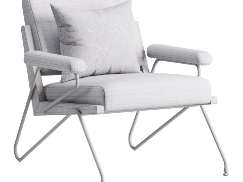 Margo-Vorsitzender 3D Modell