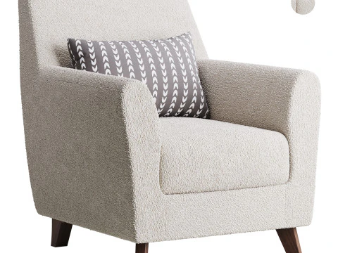 Крісло Nuberi 3D Модель