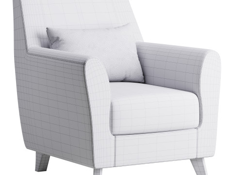 Nuberi Armchair 3D Model