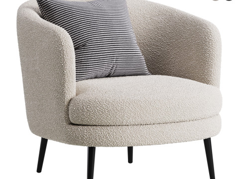 Viv Slipper Chair 3D 모델