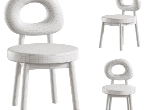 INWOOD table Modelo 3D